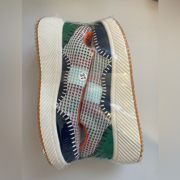 Colorful Women’s Plataform Running Mesh Sneakers Size 37 - Picture 3 of 10